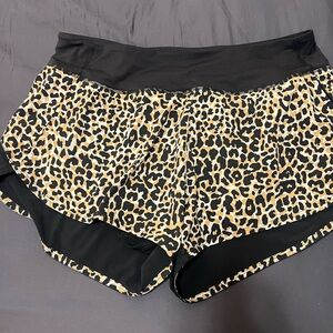 Outdoor Voices Cheetah Print Shorts